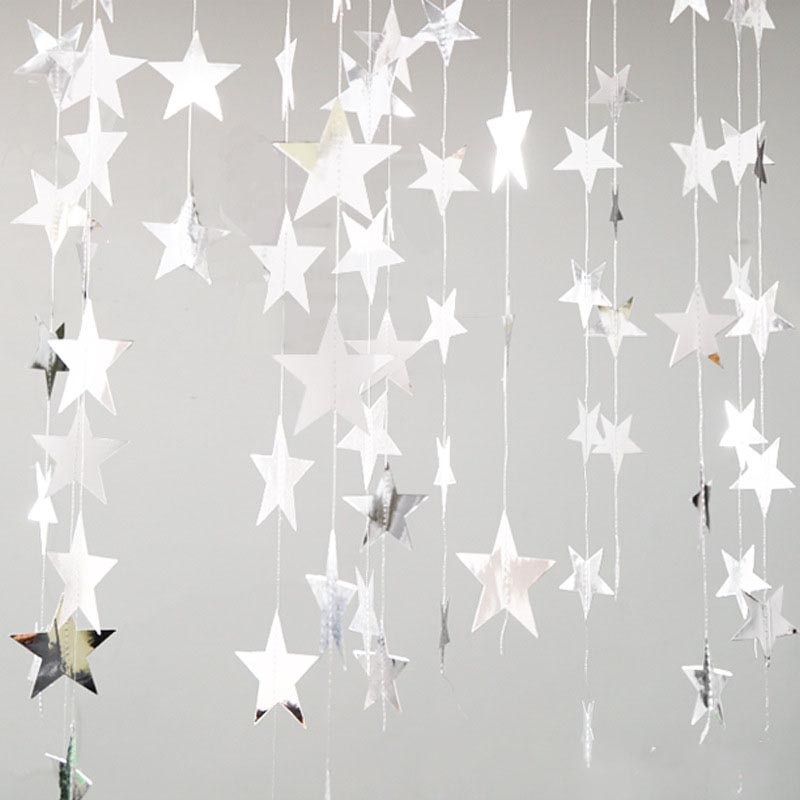 Star Shaped Paper Garland